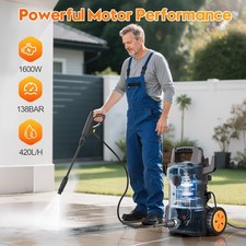 Electric pressure washer - pressure,