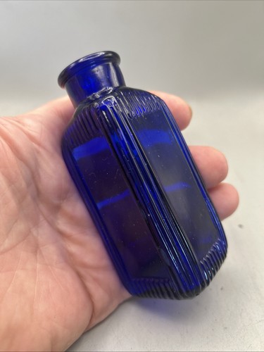 Nice 103 tall blue glass - mm,