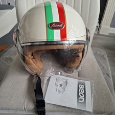 Adult Open Face Helmet Motorcycle Motorbike Scooter Adventure Retro Style