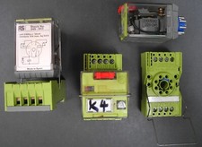 Relay RS RS345-943 Plug-in POWER RELAY DPDT 10A @ 250V ac Coil with Base