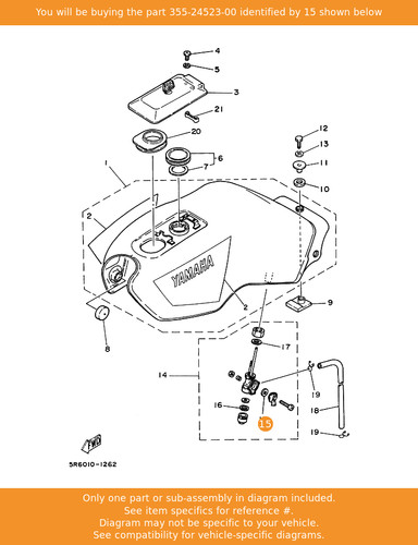 Yamaha valve 355 24523 oem - yamaha,