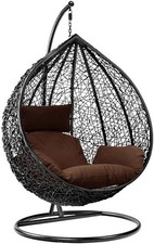 Garden Swing Egg Chair, Rattan