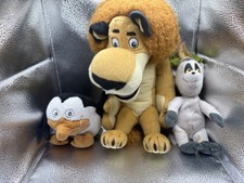 Madagascar Lot 3 Plush Alex