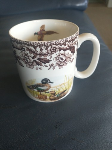 Spode woodland mug blue - spode,