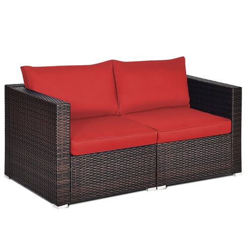 Patiojoy 2pcs patio rattan - patio,