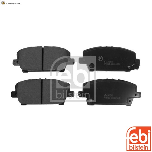 Brake pad set disc - brake,