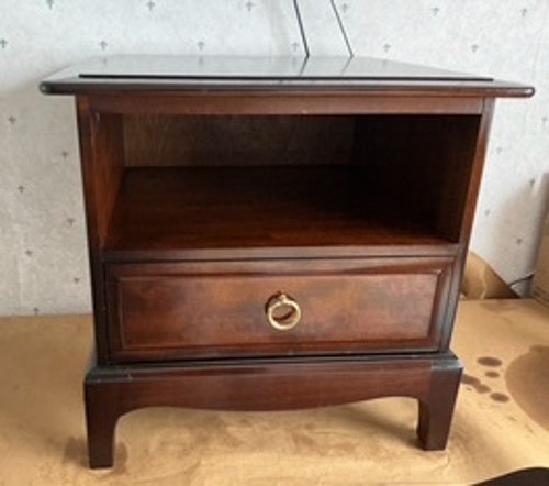Stag minstrel mahogany bedside - mahogany,