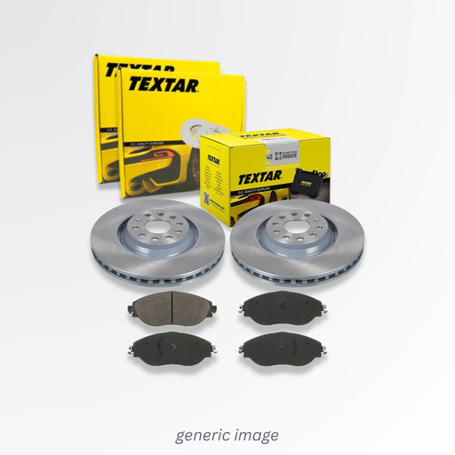 Textar front brake - front,