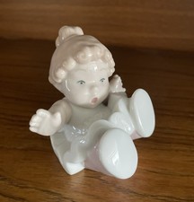 LLADRO Porcelain Little Ballernia Tumbling Tots Nao