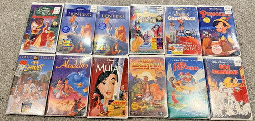 Disney lot vintage - disney, of 12