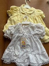 2 X BABY/TODDLER DRESSES, 3-6