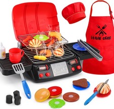Kids Toy BBQ Play Food Set