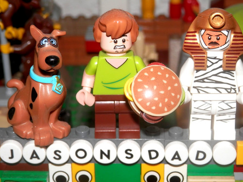 Lego scooby doo minifigures - scooby-doo,