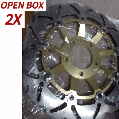 Pair front brake discs - discs, rotors