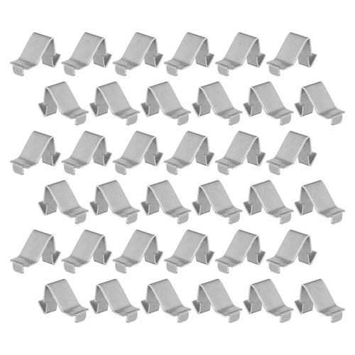 50pcs silver metal - 50pcs, shelf