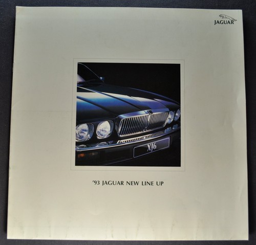 1993 jaguar catalog - jaguar, sales