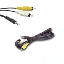 AVC-DC300 AV TV Audio Video Cable Lead for Canon Ixus i5, Ixus I Zoom, Ixus 30