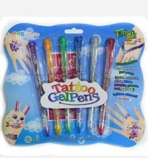 Kids Gel Tattoo Pens Safe Fun