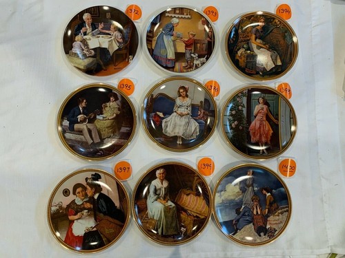 Knowles norman rockwell - rockwell, plates