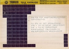 Yamaha RD 350 F_ LC '85_Parts