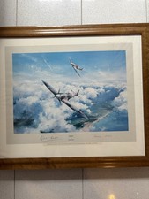 “Spitfires” Signed Robert Robert Taylor (Johnny Johnson Douglas Bader)