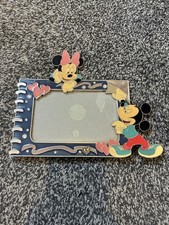 Disney Metal Mickey And Minnie Mouse Picture Photo Frame Heavy