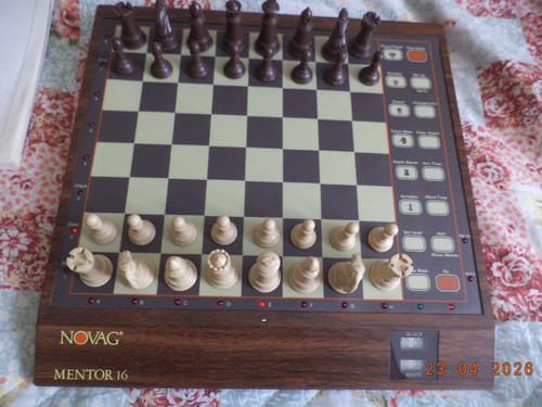 Novag mentor chess computer - novag,
