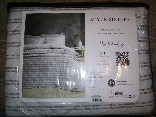 Style sisters bedspread frill - sisters,