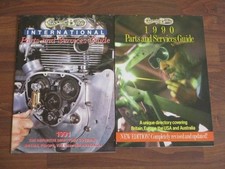 Vintage Classic Bike Parts & Service Guides x 2 1990/1991 Britain Europe USA