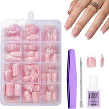Press on Nails - 240Pcs Square