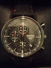 Seiko Chronograph Nylon Strap Watch MINT***FINAL REDUCTION***