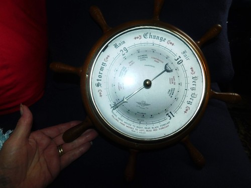 Vintage wooden ships - wooden, 13"