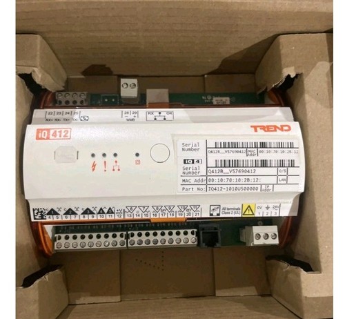 Trend iq412 lan - trend, iq412/lan/24vac