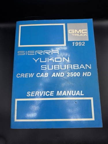 Gmc 1992 sierra yukon suburban - gmc,