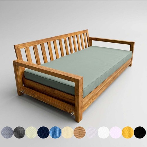Piped trim daybed - piped,