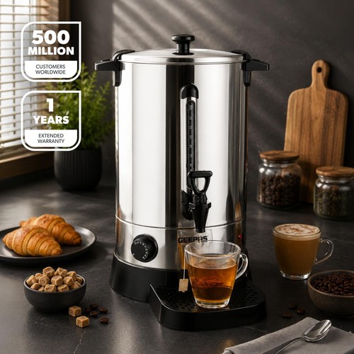 Geepas 20l catering urn 1650w - geepas,