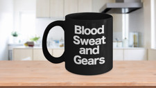 Blood Sweat Gears Mug Black