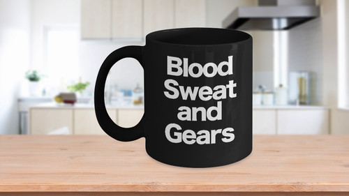 Blood sweat gears - blood, black