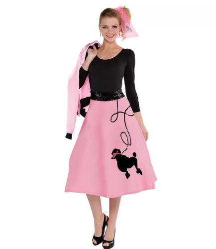 Poodle skirt adult halloween - poodle,