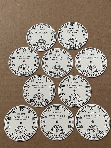 Lot enamel dials for - of, 10