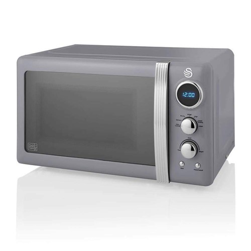 Swan retro digital microwave - digital,