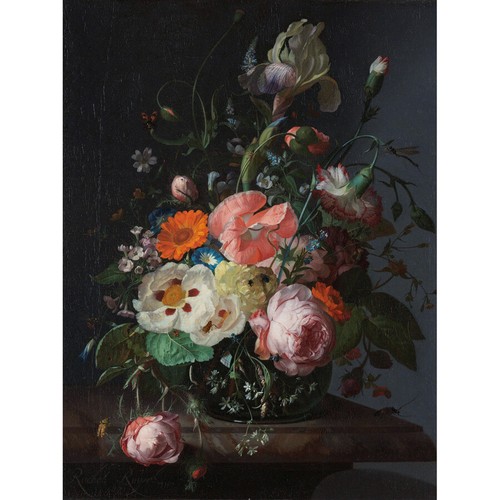 Ruysch still life flowers - ruysch,