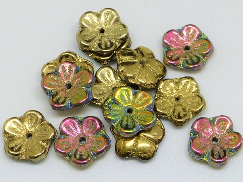12mm flower flat disc cup - flat,