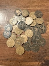 Set Of British 1p Coins 1896