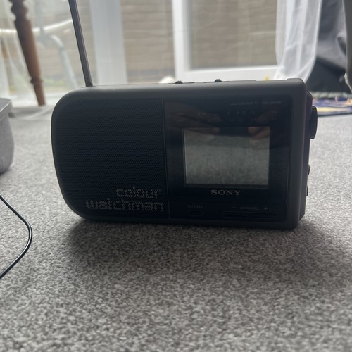 Vintage sony colour watchman - vintage,