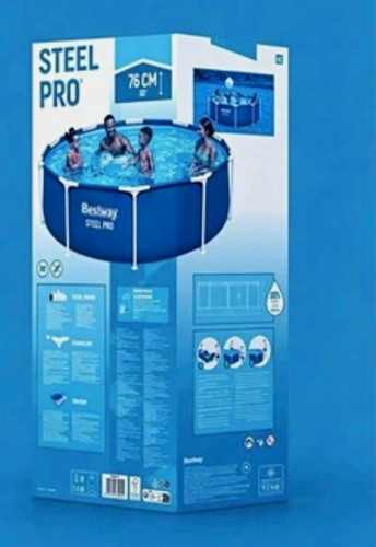 Bestway steel pro round - round, frame
