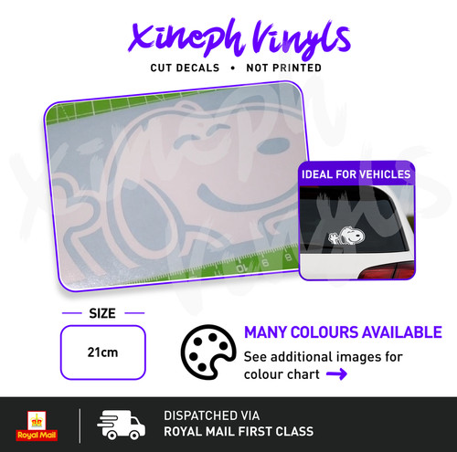 Snoopy vinyl sticker - , decal