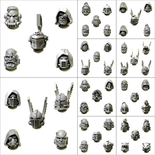 Heads helmets eternal - heads,