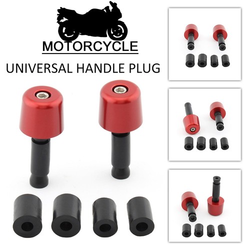 Red motorcycle handle - handle, bar