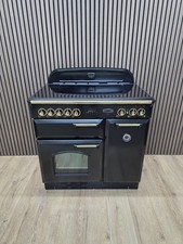 ⚡️ALL ELECTRIC ⚡️CERAMIC RANGEMASTER CLASSIC  90CM IN BLACK AND BRASS 